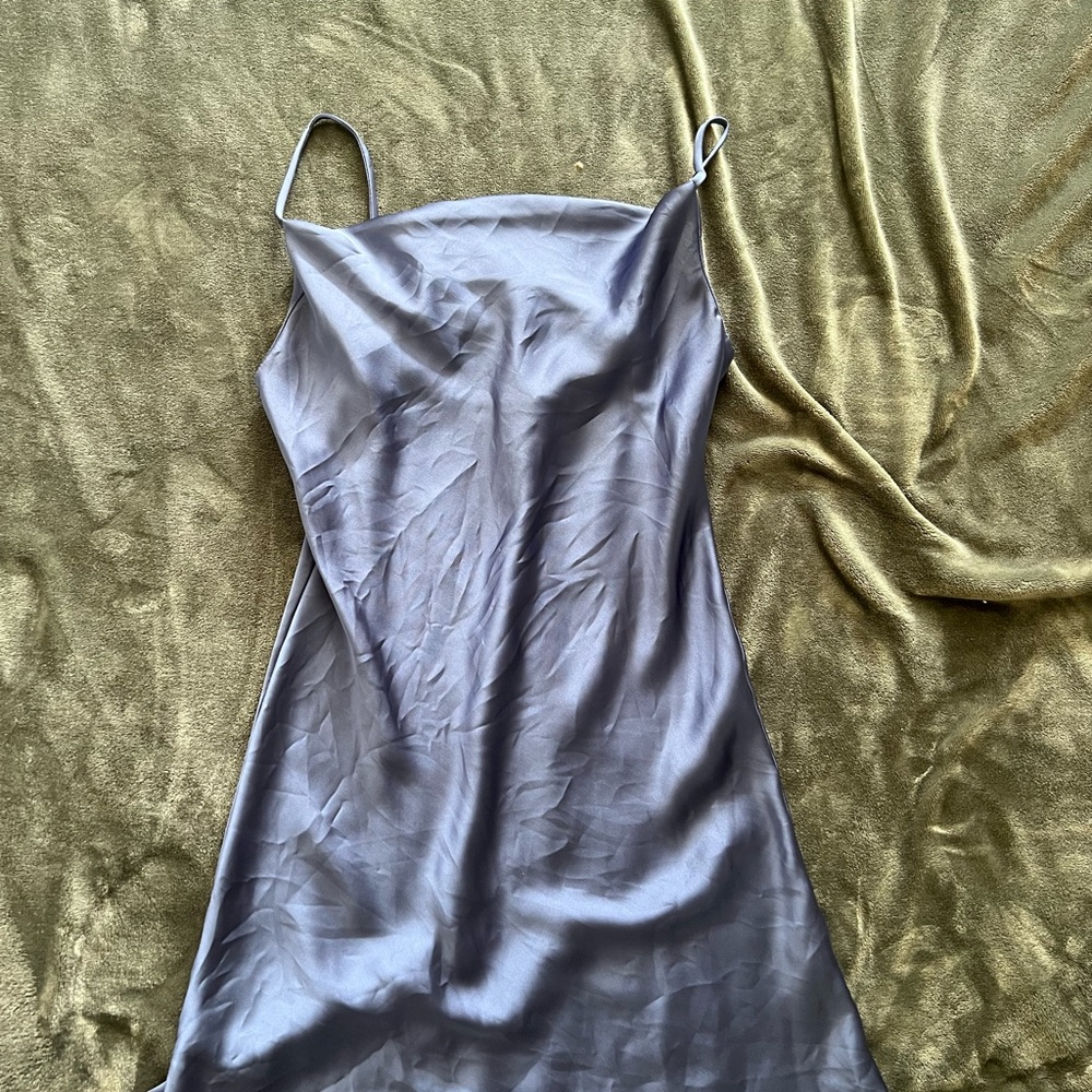 Audrey 3+1 Gray Mini Dress